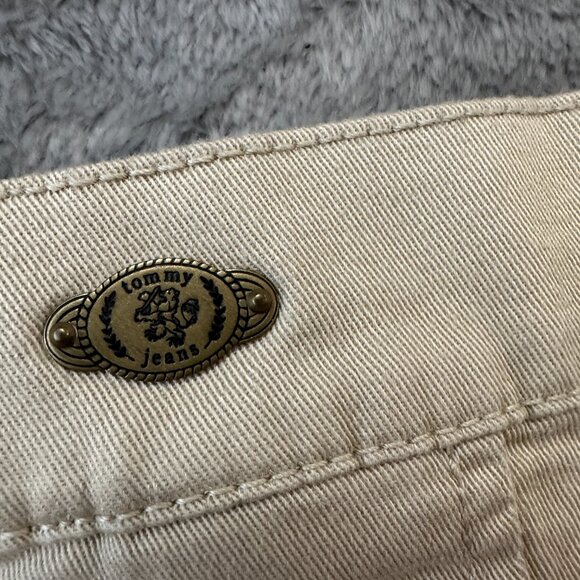 NWT Vintage Y2K Tommy Hilfiger Pleated Khaki Mini Skirt Size 5 XS/S - Picture 8 of 9